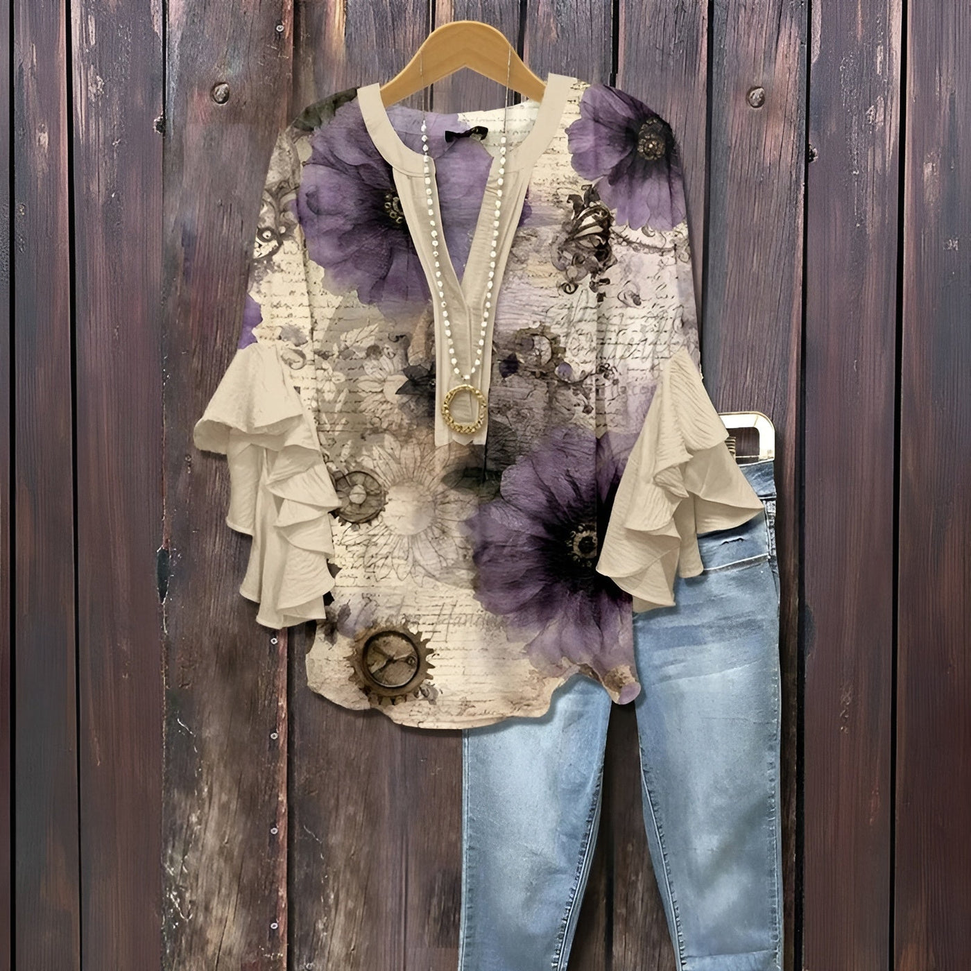 Clivaro  - Elegant casual bluse