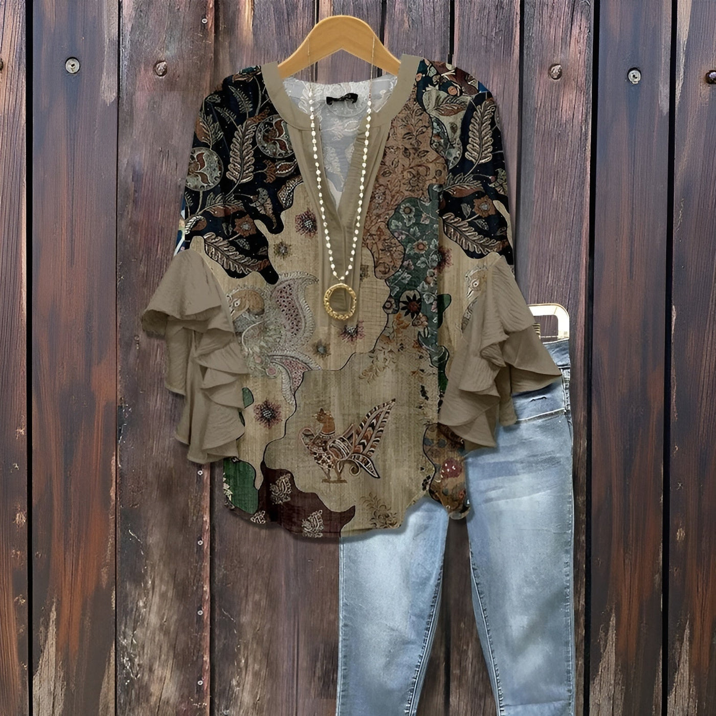 Clivaro  - Elegant casual bluse