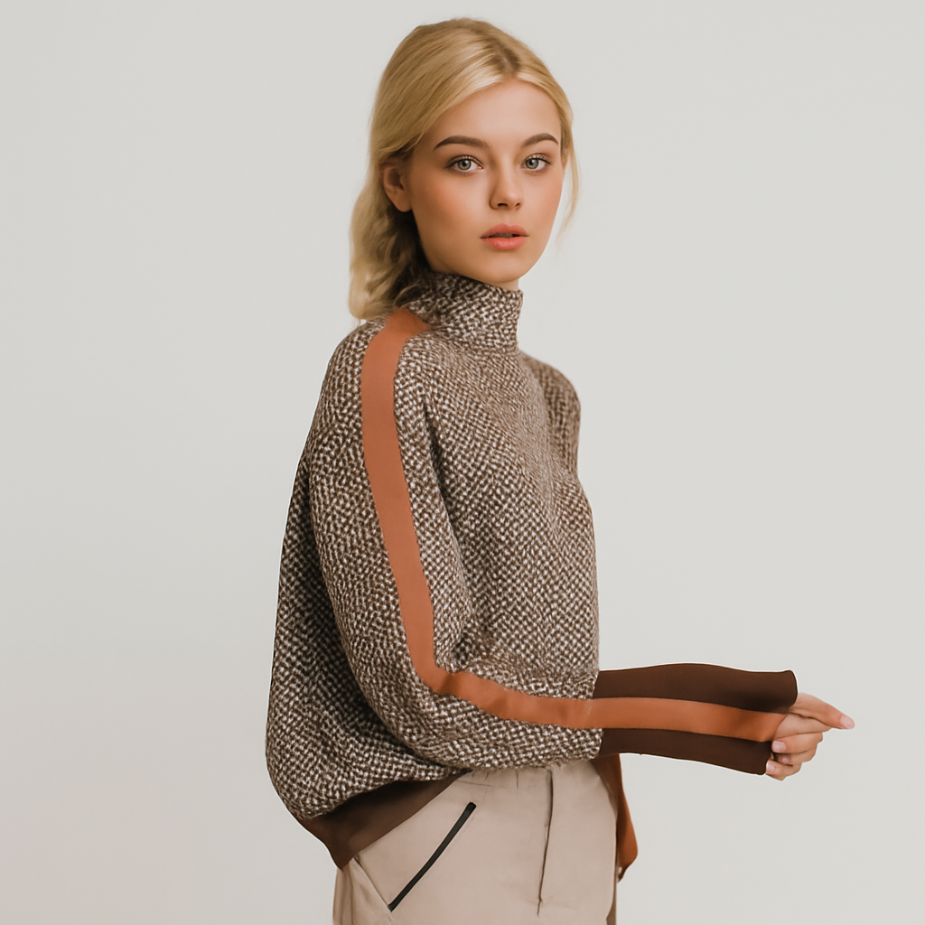 Martina™ | Genser med høy krage