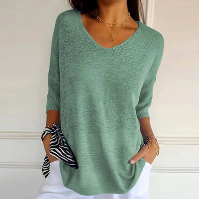 Tordis™ – Stilig Myk Strikket Skjorte