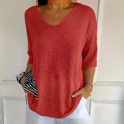 Tordis™ – Stilig Myk Strikket Skjorte